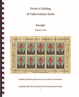 Green's TB Seal Catalog, Italy 2023