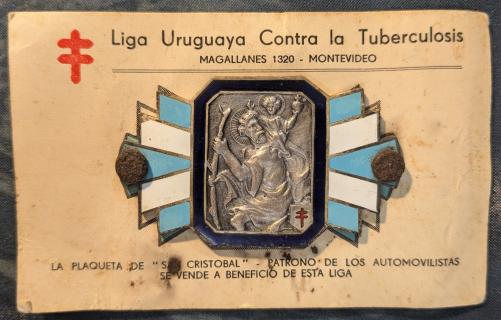 Uruguay TB Car Badge